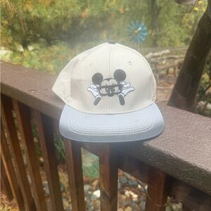 Disney Mickey Mouse Gray and Black Cap